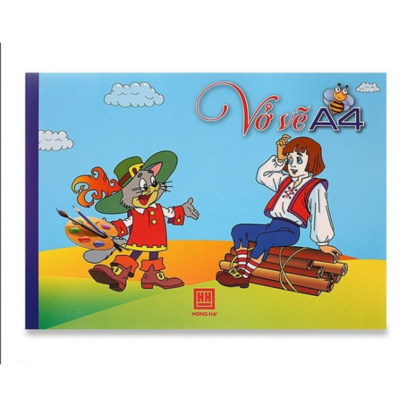 Vở vẽ khổ A4 Hồng Hà 40 trang cả bìa 4931 Vở vẽ khổ A4 Hồng Hà 40 trang cả bìa 4931